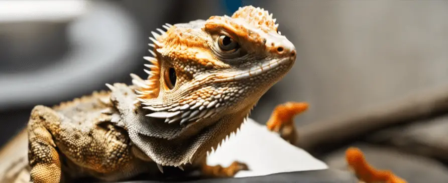 Bearded dragon bites