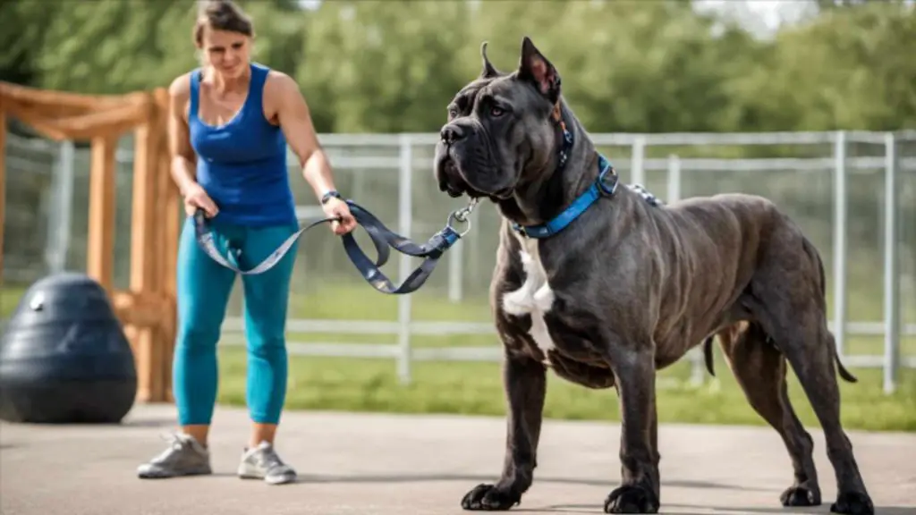 Cane Corso blue brindle care and training tips