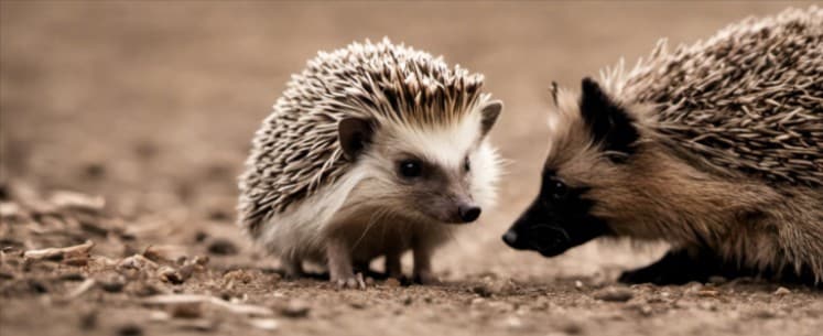 hedgehogs survive a dog attack