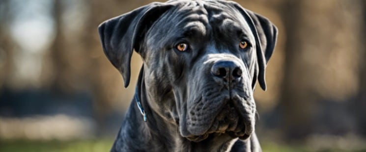 Temperament and personality of of a blue brindle Cane Corso