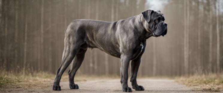 What is the temperament of a blue brindle Cane Corso