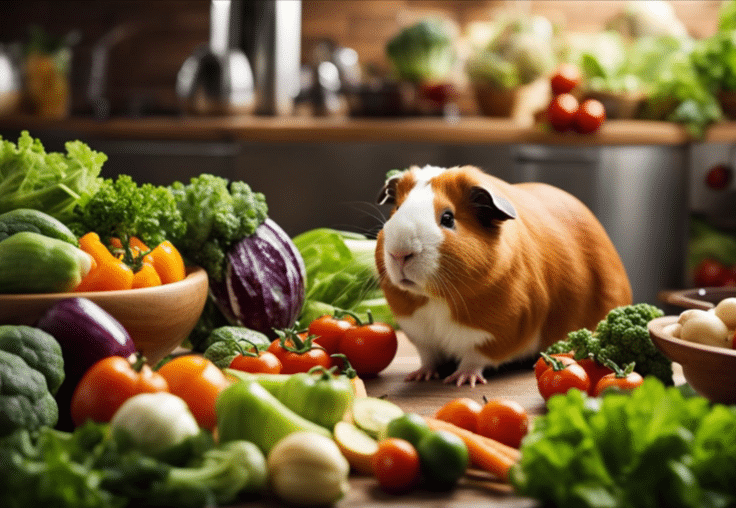 Fresh food guinea pigs