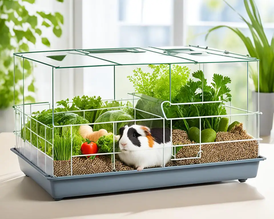 suitable environment for guinea pigs