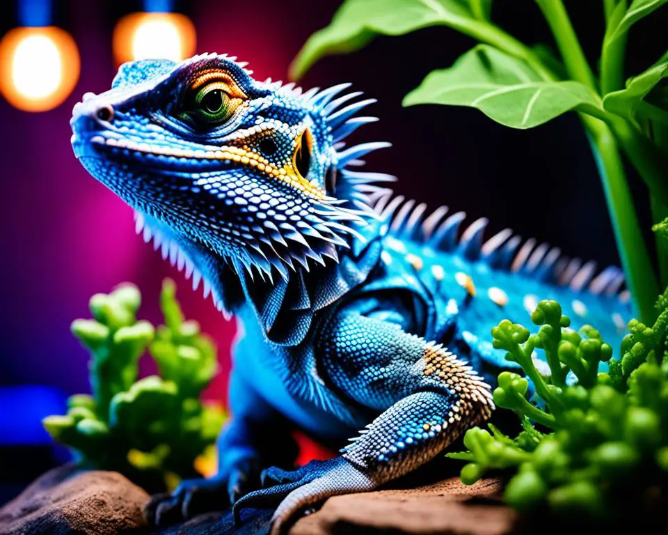 bearded dragon blue