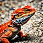 red monster bearded dragon