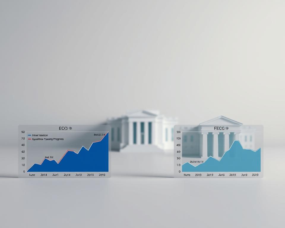 ECB vs Fed policies comparison